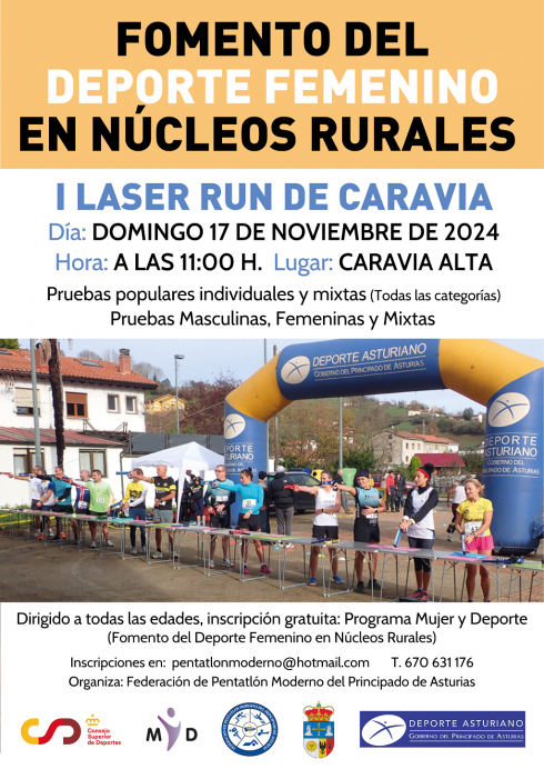 I Circuito Asturiano de Laser Run en Caravia - Concejo de Caravia