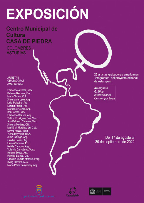 Exposición Mujeres Grabadoras Americanas - Concejo de Ribadedeva