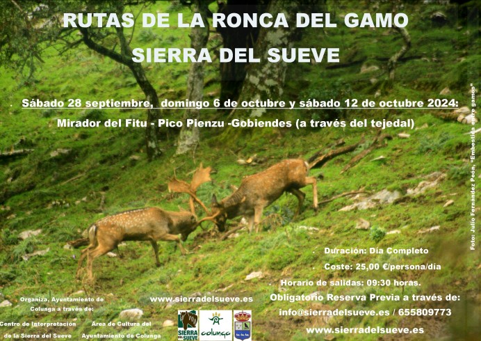 Comienzan Las Rutas de la Ronca del Gamo, en la Sierra del Sueve - Concejo de Colunga