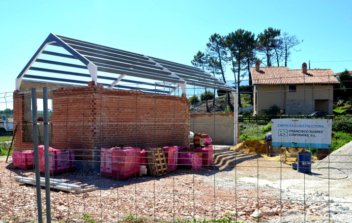 Las obras dan forma a la Casa de Concejo de Celorio - Concejo de Llanes