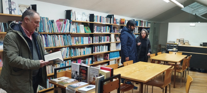 Obras en la Casa Cultura de Nueva - Concejo de Llanes