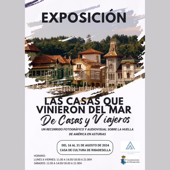 ‘Las Casas que Vinieron del Mar’: Exposición en la Casa de Cultura de Ribadesella - Concejo de Ribadesella