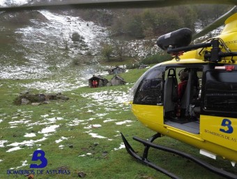 Rescate de montaña en Caso - Sucesos