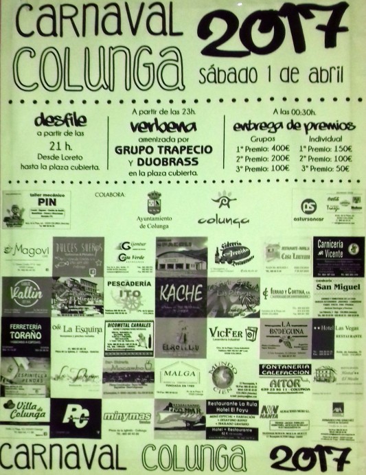 Carnaval de Colunga 2017 - Concejo de Colunga