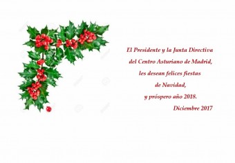 Felicitación Centro Asturiano de Madrid - Asturianos por el mundo