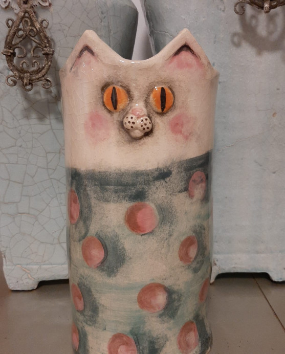 Exposición de cerámica creativa en Nueva - Concejo de Llanes