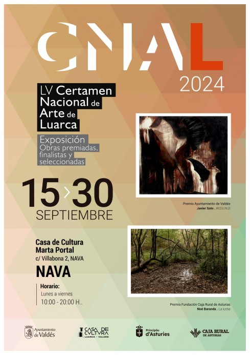 Exposición del LV Certamen Nacional de Arte de Luarca en Nava - Concejo de Nava