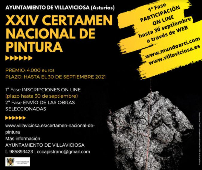 XXIV Certamen nacional de pintura de Villaviciosa - Concejo de Villaviciosa
