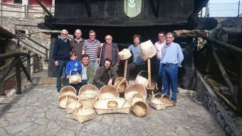 II Taller de cestería de Aballe - Concejo de Parres