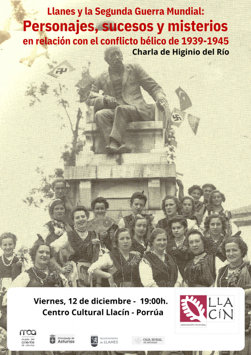 Charla en Porrúa sobre los misterios de Llanes durante la Segunda Guerra Mundial - Concejo de Llanes
