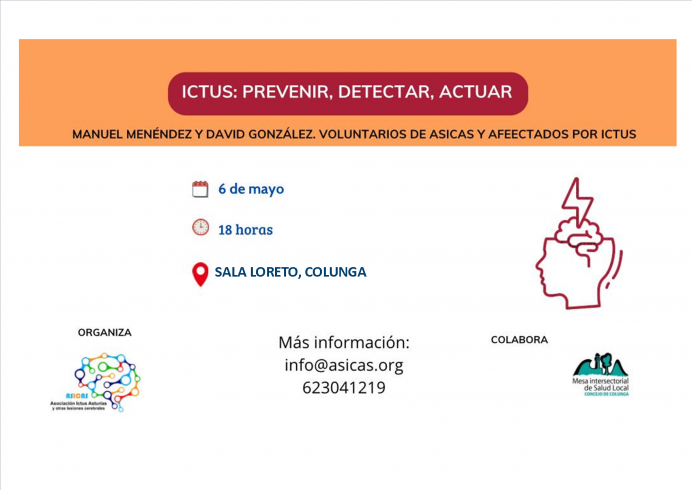 Colunga acoge una charla informativa sobre el ictus abierta al público
