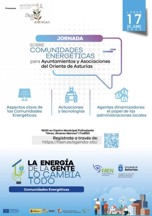 Agenda FAEN: Charla informativa sobre la creación de Comunidades Energéticas en Benia de Onis - Ecología y Medioambiente