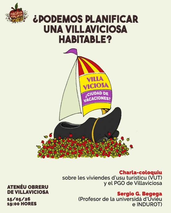Magaya Maliaya organiza en Villaviciosa una charla sobre vivienda y pisos turísticos