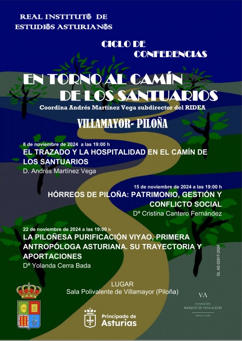 La Sala Polivalente de Villamayor será el escenario de la última conferencia del ciclo ‘En torno al Camín de los Santuarios’, dedicada a Purificación Viyao - Concejo de Piloña