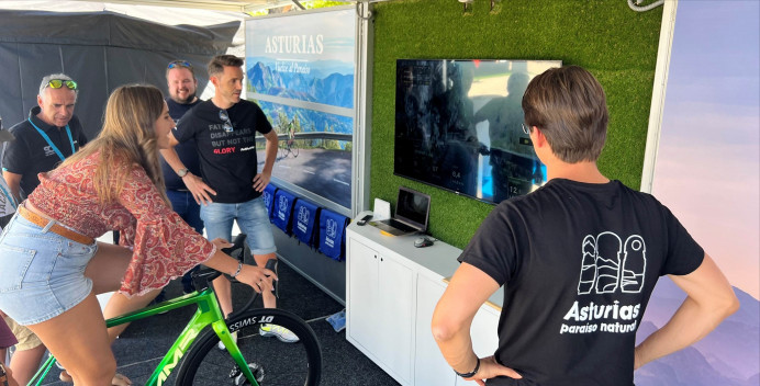 Asturias muestra su potencial como destino cicloturista en la mayor feria profesional del sector en Madrid - Asturias