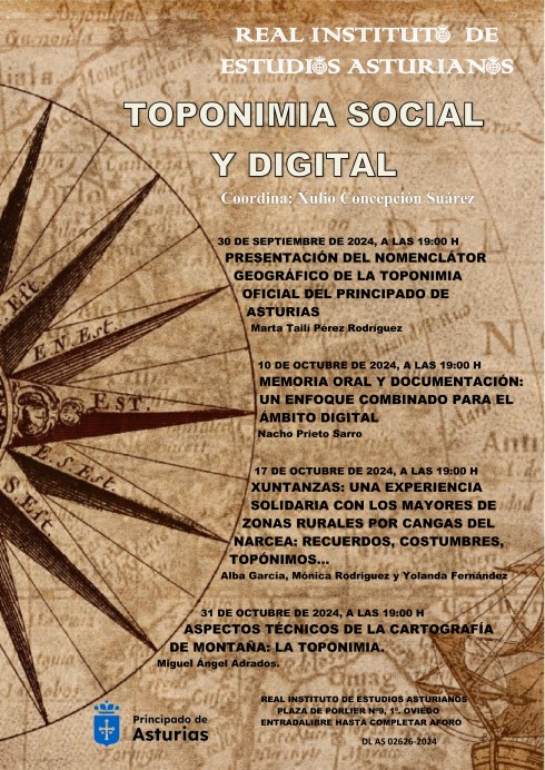 Inauguración del Ciclo Toponimia Social y Digital, en el RIDEA - Sociedad y Cultura