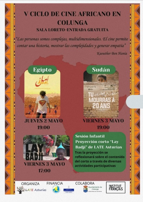 Ciclo de cine africano en Colunga - Concejo de Colunga