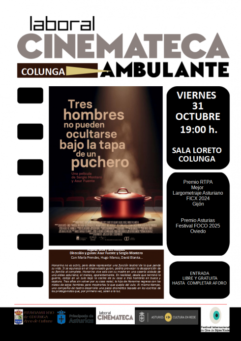 Colunga inicia una nueva temporada de la Cinemateca Ambulante con proyecciones para todos los públicos - Concejo de Colunga