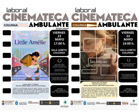 Colunga proyecta dos premiadas películas en una nueva jornada de la Cinemateca Ambulante