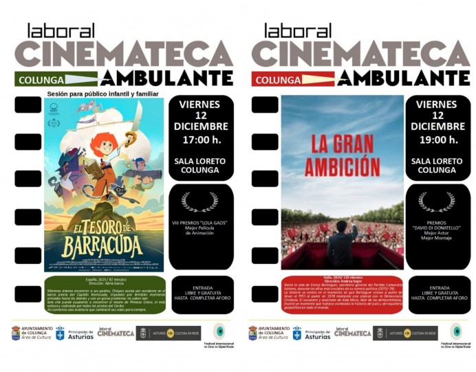 Cinemateca Ambulante despide en Colunga su temporada 2025 con dos proyecciones - Concejo de Colunga