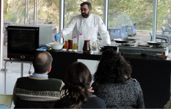 Cocina de altura en el Centro Tito Bustillo - Concejo de Colunga