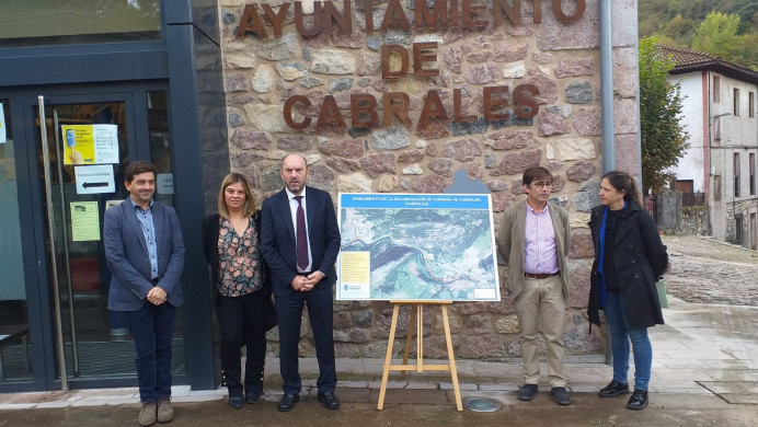 Medio Ambiente inicia las obras que completarán el saneamiento de Carreña, en Cabrales, con una inversión de 933.000 euros - Concejo de Cabrales