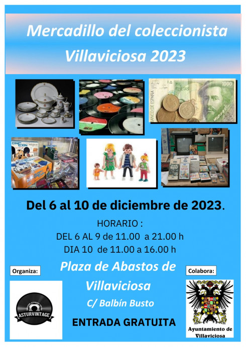 Mercadillo del Coleccionismo 2023 - Concejo de Villaviciosa