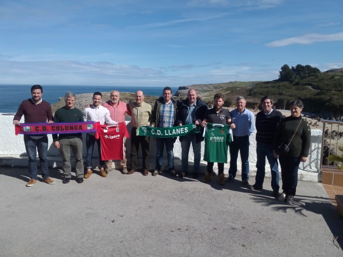 Jornada de confraternización con el Llanes - Concejo de Colunga