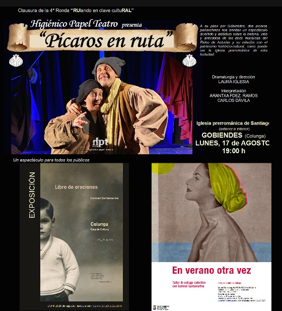 Colunga cierra la cuarta Ronda Rulando en clave cultuRAL con teatro en Gobiendes - Concejo de Colunga