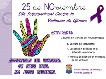 Día internacional contra la violencia de género - Concejo de Colunga
