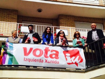 Angela Vallina hizo campaña en Colunga y Caravia - Concejo de Colunga