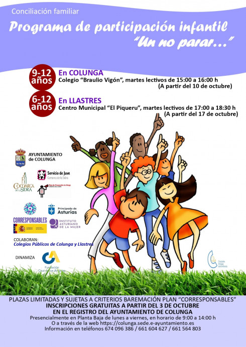 Programa de participación infantil  - Concejo de Colunga