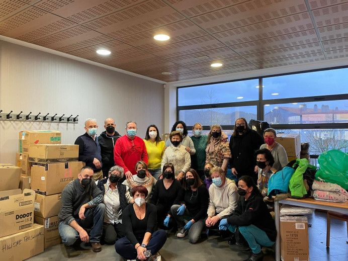 Ayuda humanitaria para Ucrania, desde Colunga - Concejo de Colunga