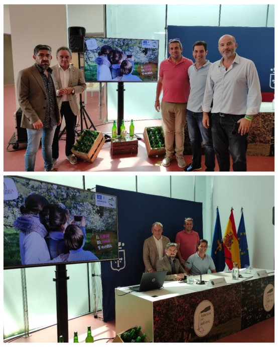 La Comarca de la Sidra presenta en FIDMA el espectáculo natural del ‘Floriar del Pumar’ - Comarca de la Sidra