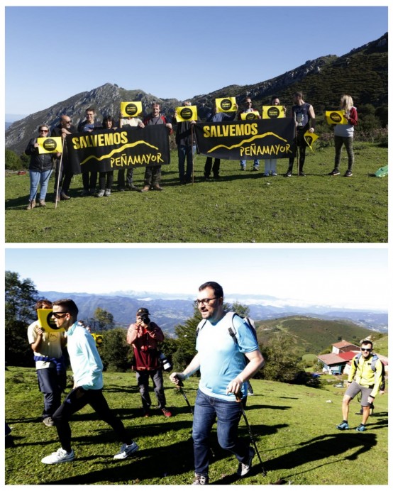Concentracion en la Campa Gues por la defensa de Peñamayor - Ecología y Medioambiente