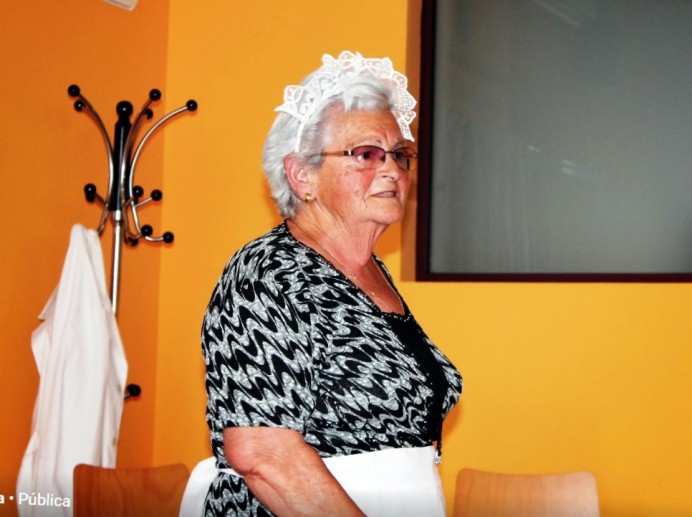Homenaje y despedida del teatro de Concha Rebollar - Concejo de Colunga