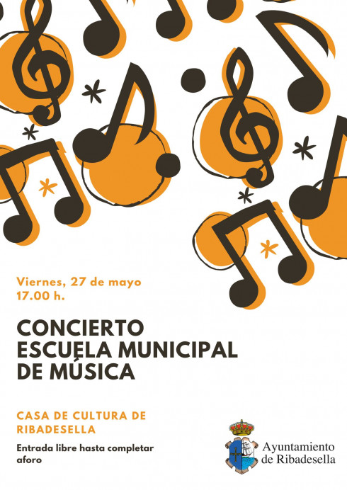Concierto Escuela Municipal de Música de Ribadesella - Concejo de Ribadesella