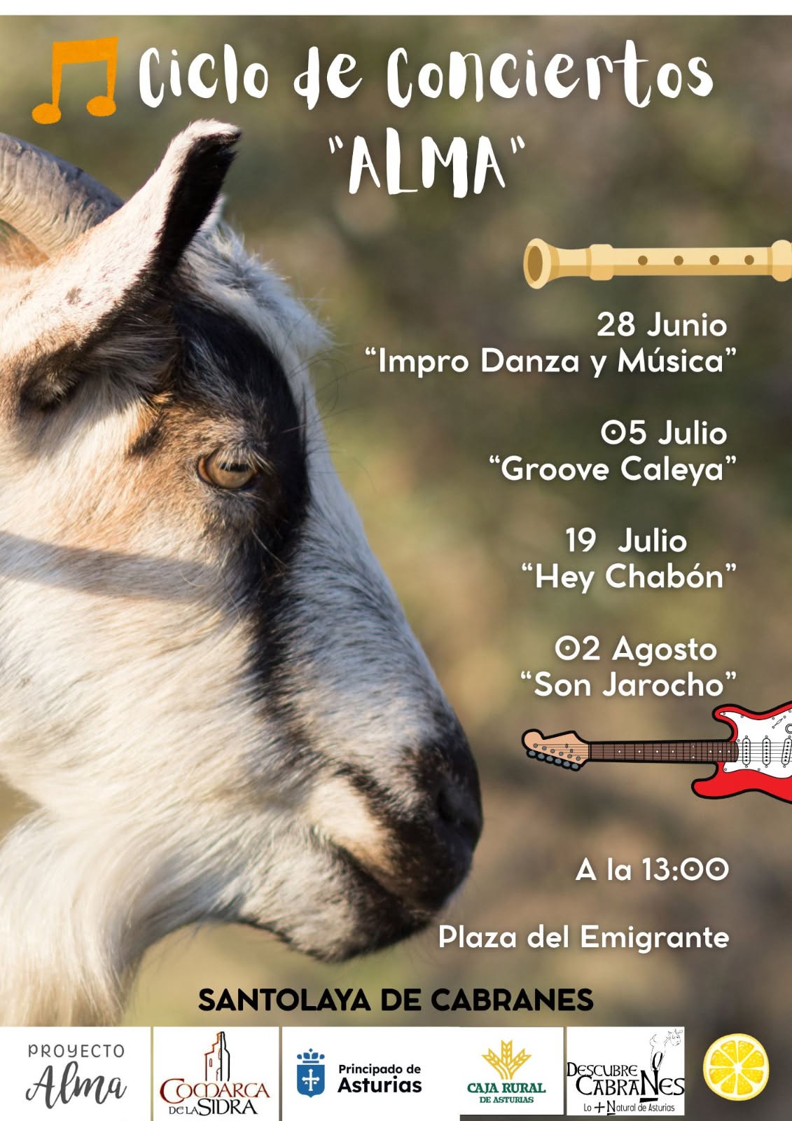 El ciclo de conciertos ALMA llevará cuatro actuaciones a Santolaya de Cabranes este verano - Concejo de Cabranes
