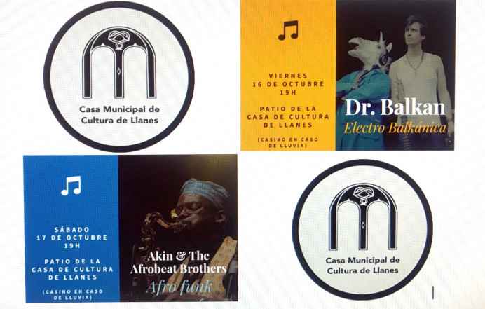 Casa de Cultura de Llanes, conciertos viernes y sábado - Concejo de Llanes