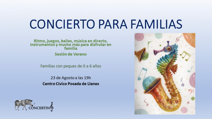 Música para las familias - Concejo de Llanes