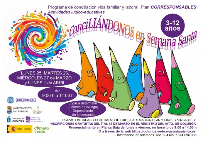 conciLIÁNDONOS en Semana Santa 2024 - Concejo de Colunga