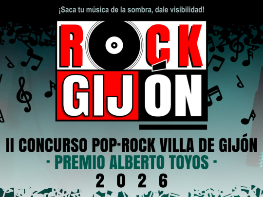 Gijón abre inscripciones para el II Concurso de Pop-Rock "Rock Gijón" con premio de 2.000 euros - Concejo de Gijón