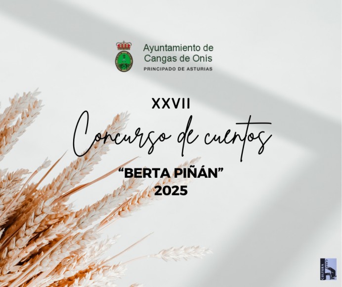 XXVII Concurso de Cuentos  ‘Berta Piñán’ para escritoras - Concejo de Cangas de Onís