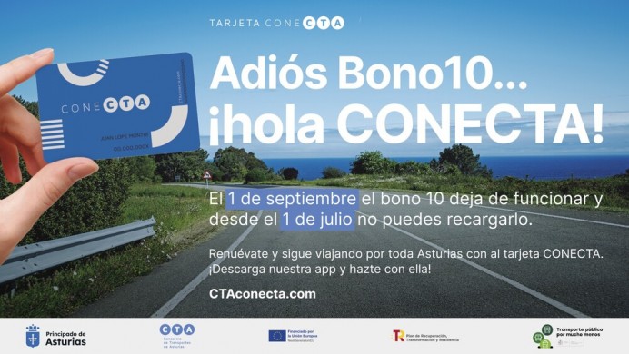 El Bono 10 del Consorcio de Transportes de Asturias dejará de funcionar el 1 de septiembre - Asturias