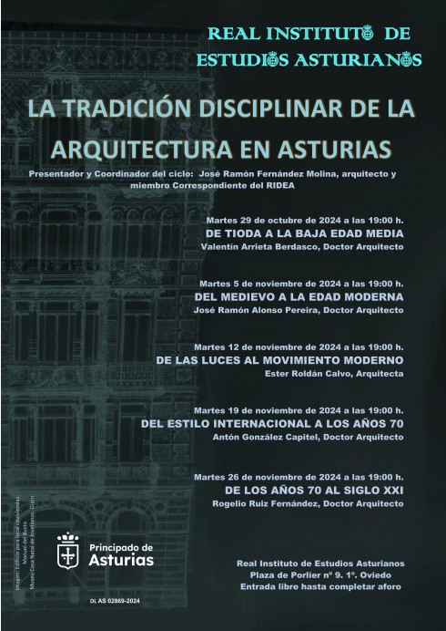 Ciclo de Conferencias sobre la Tradición Arquitectónica de Asturias - Sociedad y Cultura