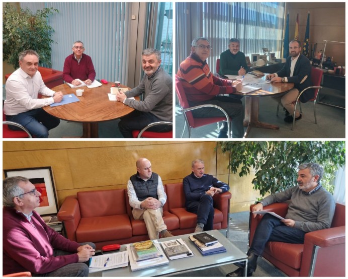 Reunión clave para el desarrollo del oriente de Asturias: Consejería de Fomento y tres concejos coordinan proyectos prioritarios - Oriente de Asturias