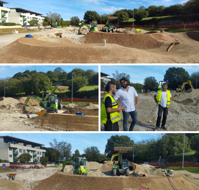 Llanes comienza la construcción del nuevo circuito de Pumptrack para impulsar el deporte y la sostenibilidad - Concejo de Llanes