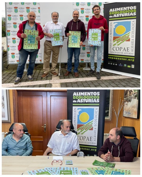 Presentación de las I Jornadas de la Producción Ecológica de Ribera de Arriba - Asturias