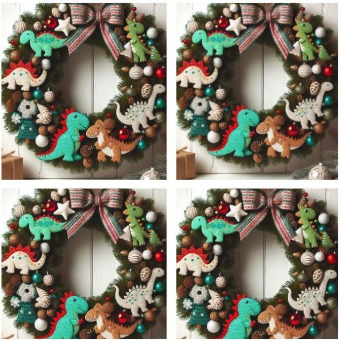 Coronas navideñas jurásicas: taller familiar de dinosaurios en el MUJA - Concejo de Colunga