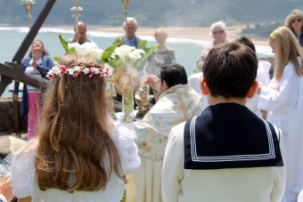 Lastres celebró el Corpus Christi - Fiestas y Tradiciones